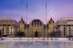 Capitol Skate Rink Sunset