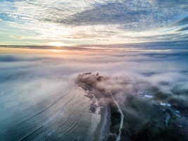 03-ANYE-Santa-Barbara-CA-Beach-aerial-drone-birds-commute